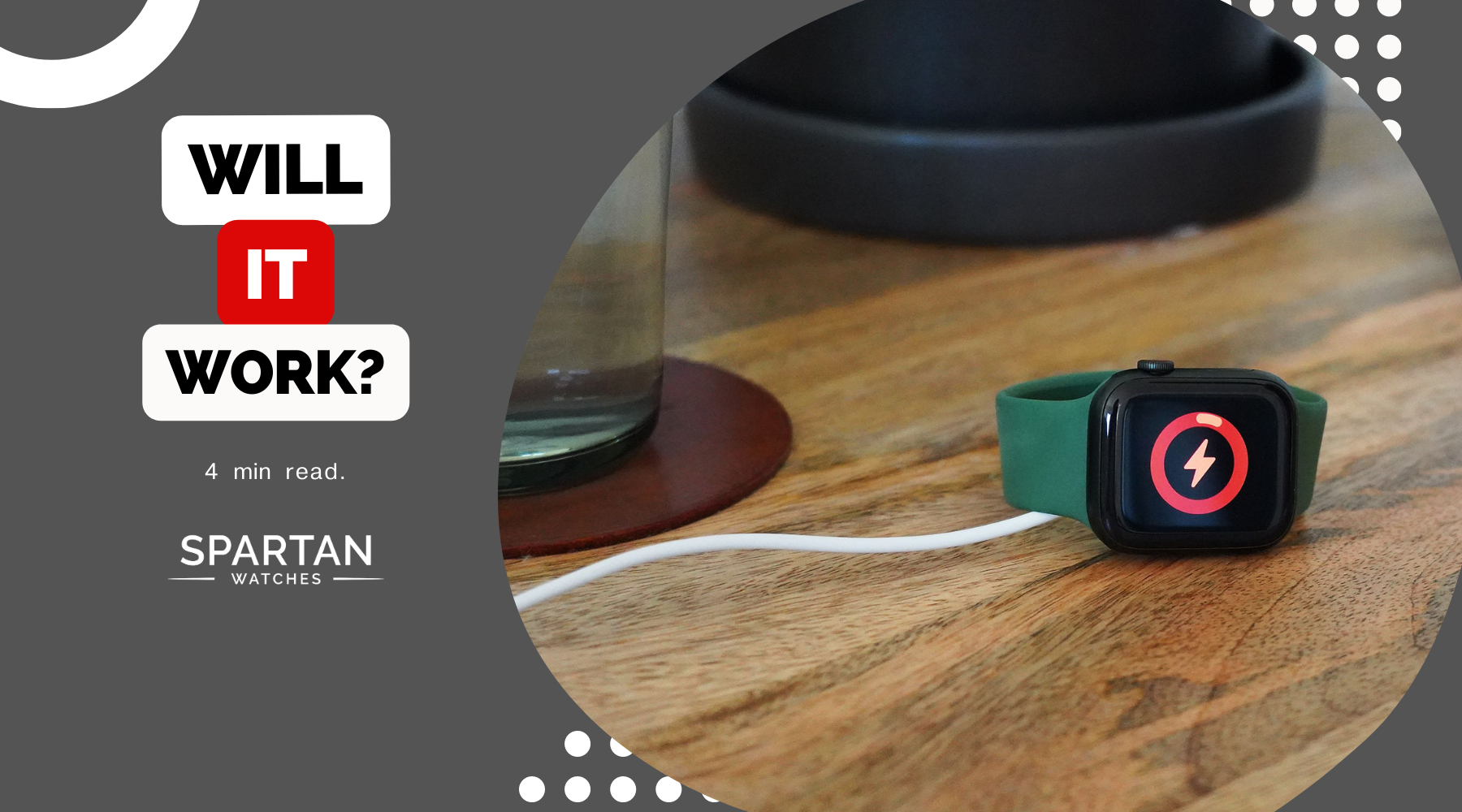 Will apple watch charger work with samsung watch store