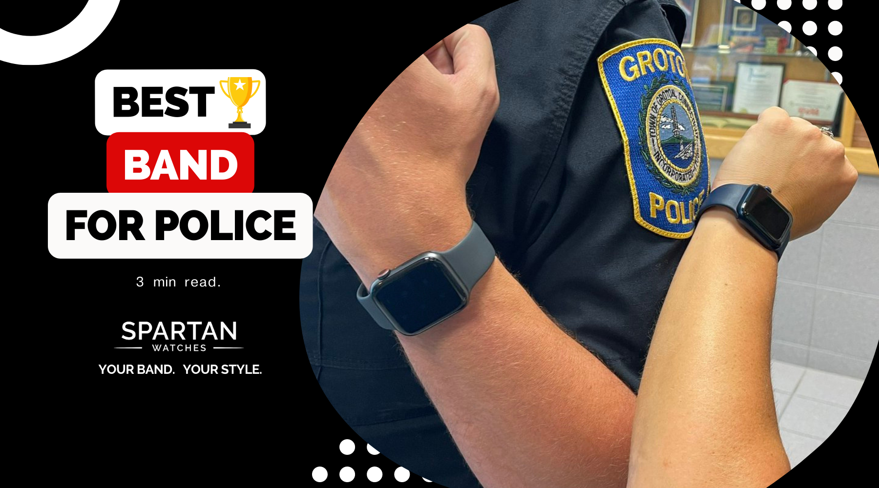 Best Apple Watch Band for Police Spartan Watches
