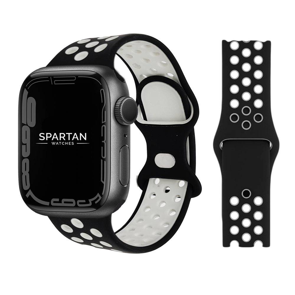 Black and white watch band sale