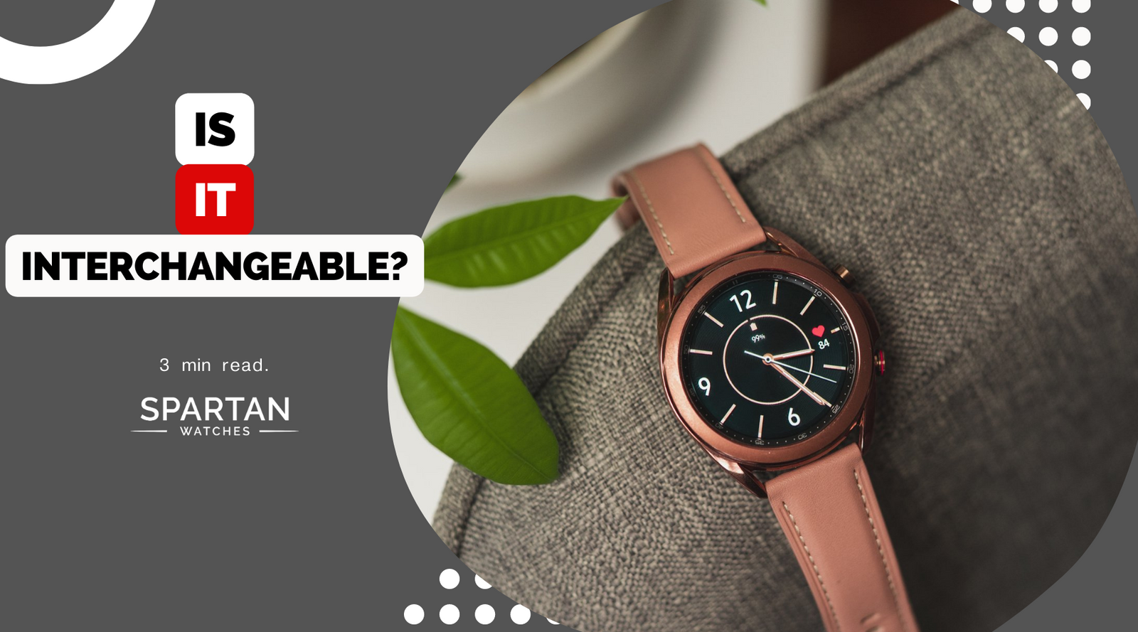 Samsung galaxy watch interchangeable bands discount