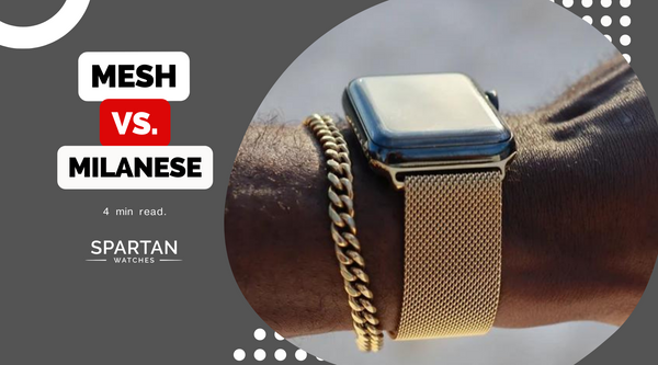 WHAT IS THE DIFFERENCE BETWEEN MESH AND MILANESE?