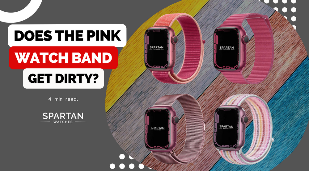 How to clean sale apple watch band pink