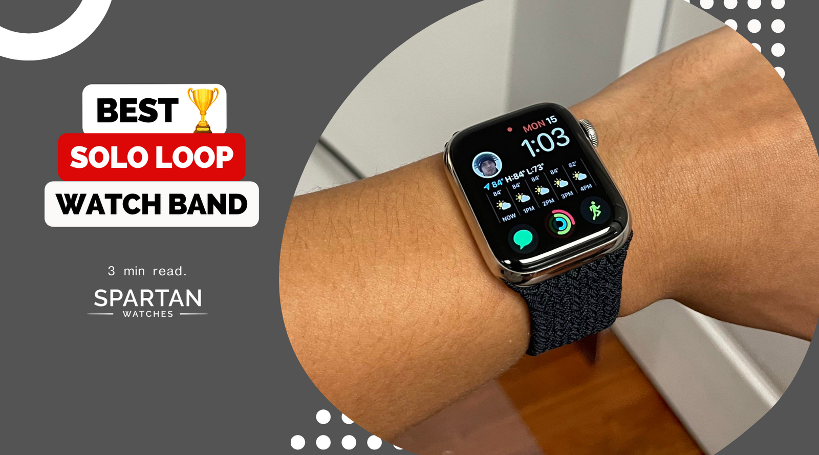 Third Party Solo Loop Apple Watch Spartan Watches