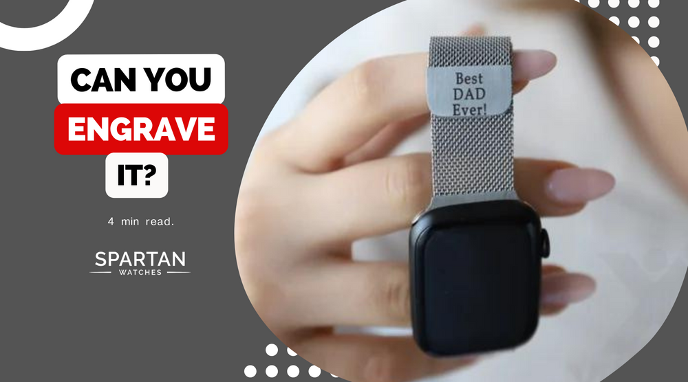 Can You Engrave an Apple Watch Band Spartan Watches