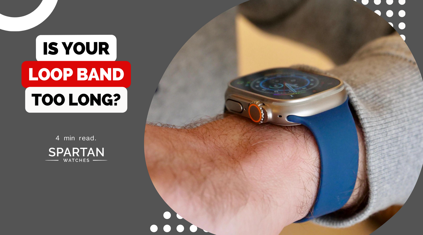 Watch strap too big hotsell