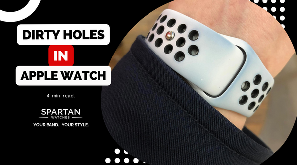 HOW TO CLEAN HOLES IN APPLE WATCH BAND