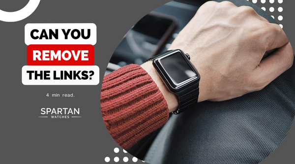 CAN YOU REMOVE LINKS FROM APPLE WATCH BAND?