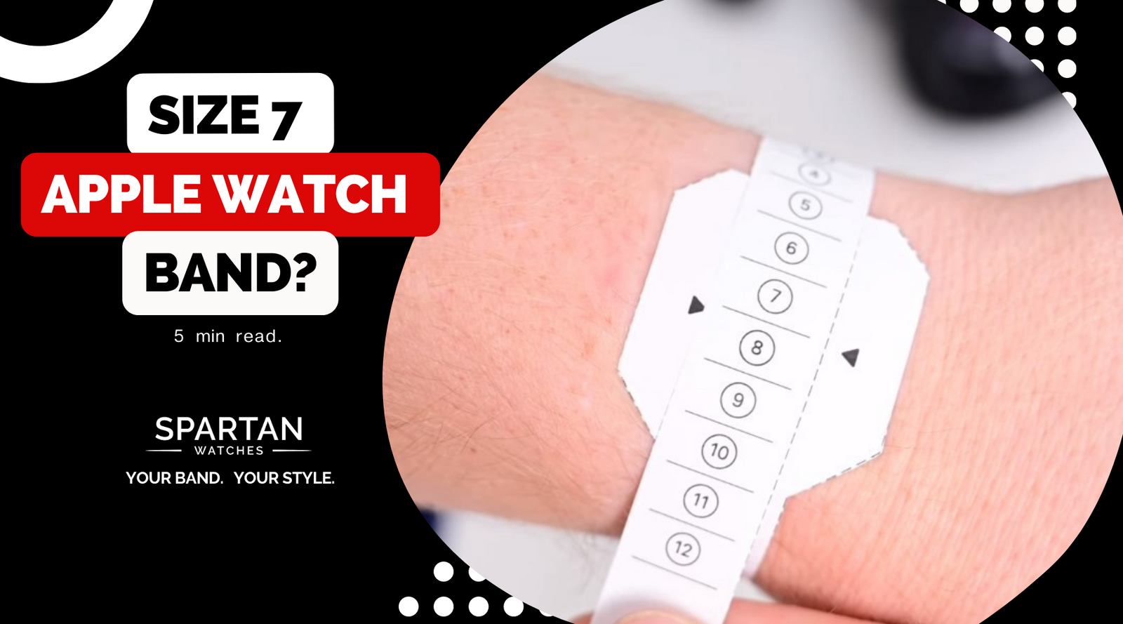 HOW LONG IS A SIZE 7 APPLE WATCH BAND Spartan Watches