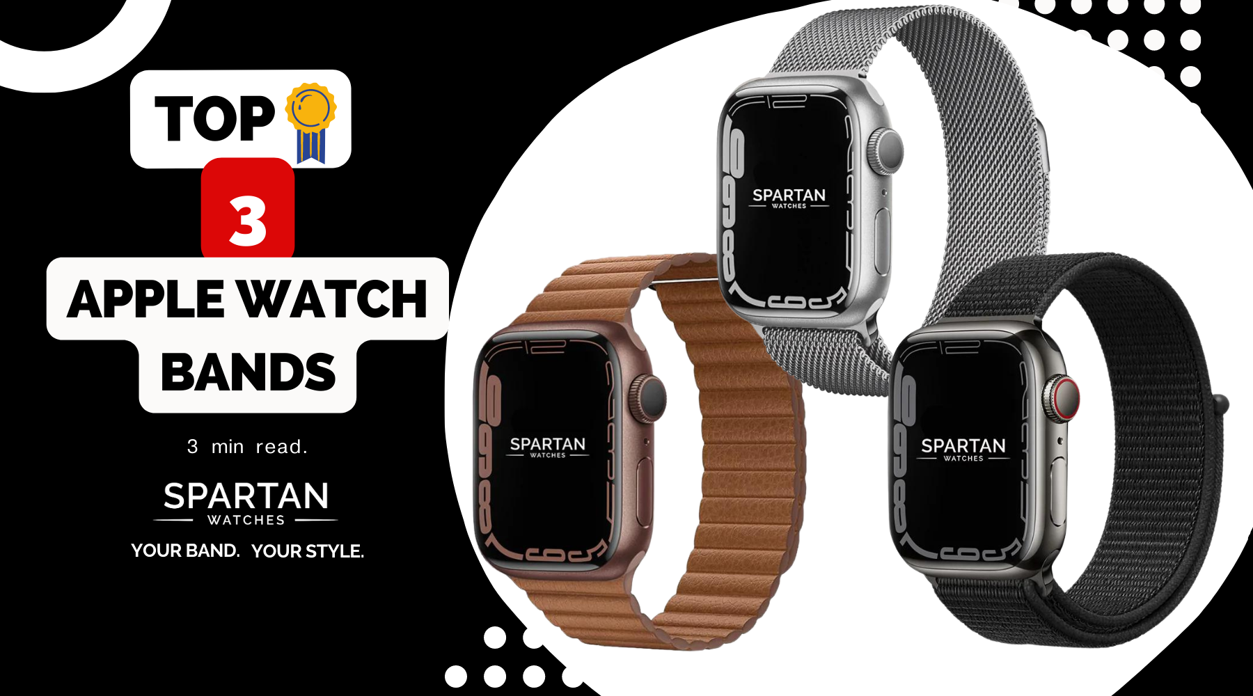 The Top 3 Apple Watch Bands – Spartan Watches