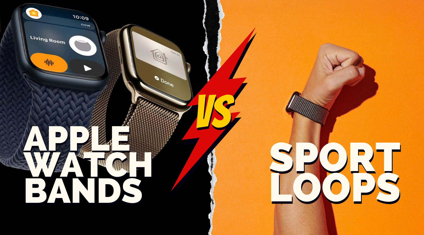 Watch Without Loop Sport Loops VS Other Apple Watch Bands – Spartan Watches