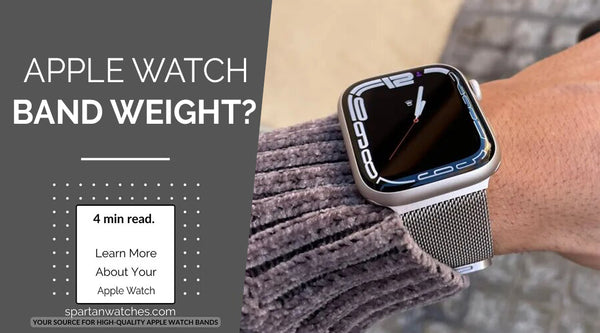 How Much Does an Apple Watch Band Weigh?