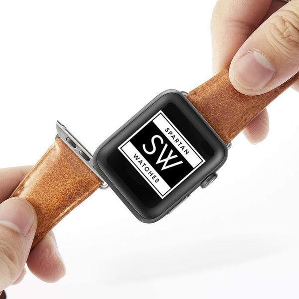 Genuine Leather Apple Watch Band