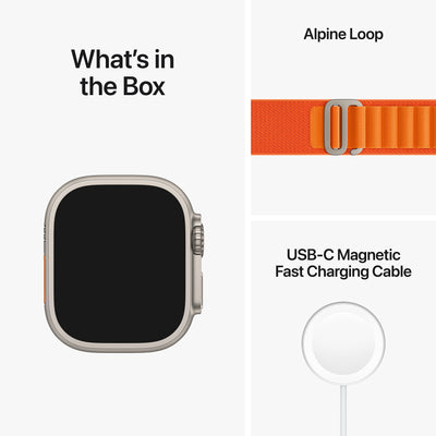 Refurbished Apple Watch Ultra [GPS + Cellular, 49mm] with Titanium Case