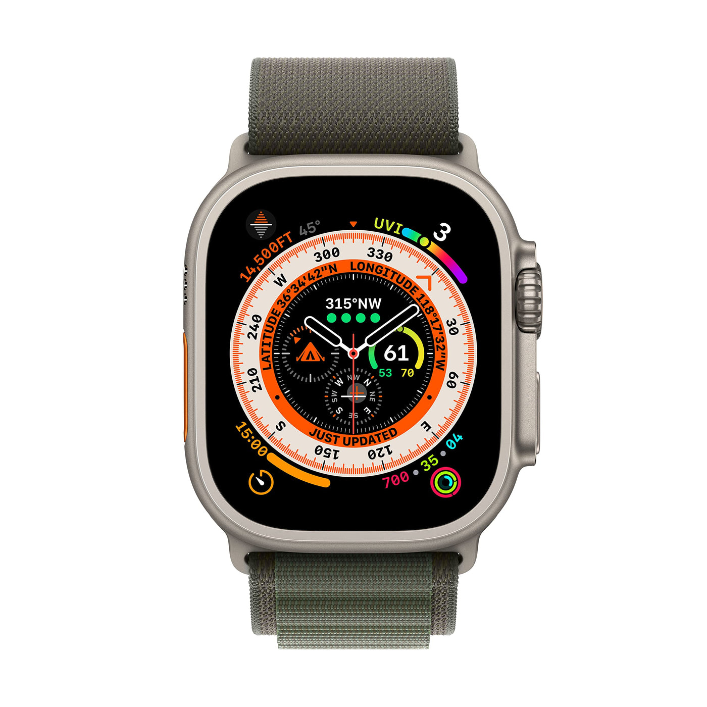 Refurbished Apple Watch Ultra [GPS + Cellular, 49mm] with Titanium Case