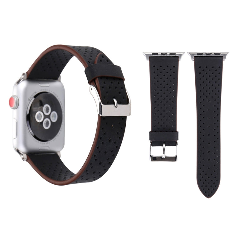 Aero Perforated Leather Band