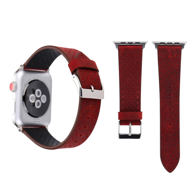 Aero Perforated Leather Band