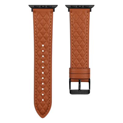 Rhombus Leather Band