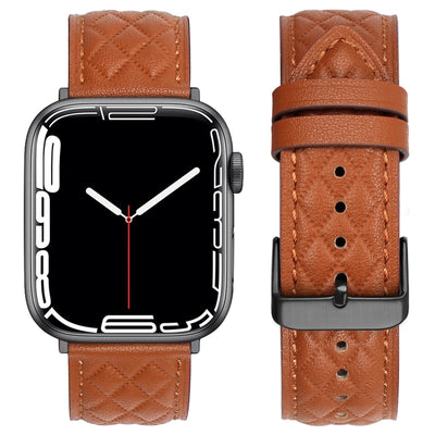Rhombus Leather Band