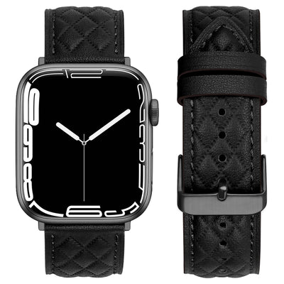 Rhombus Leather Band