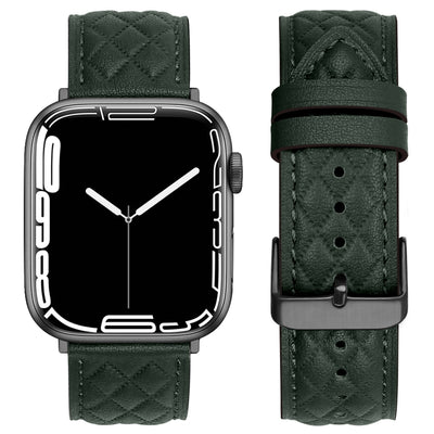 Rhombus Leather Band