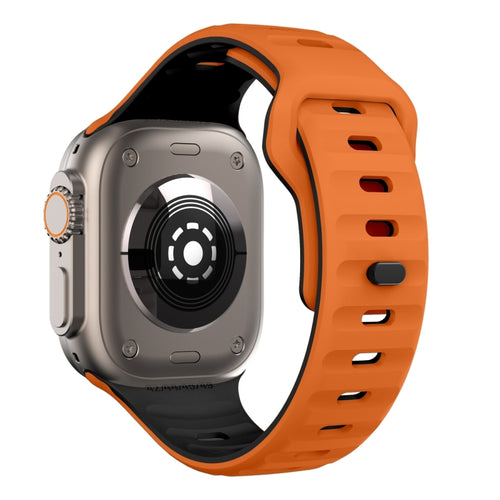 Wave Duo Breathable Sport Silicone Band