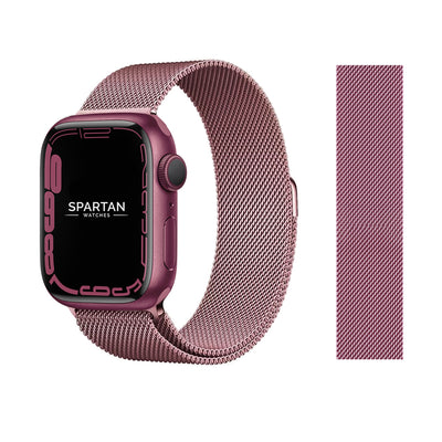 Milanese Loop Rose Gold Apple Watch Band