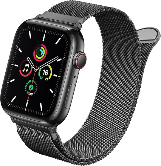 Space black stainless steel milanese loop cheap
