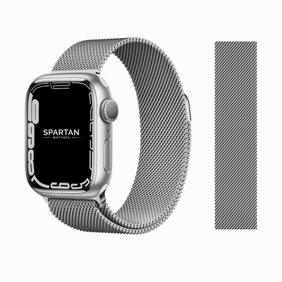 Silver Milanese Band for Apple Watch