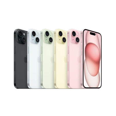 iPhone 15 in Multiple Color Options
