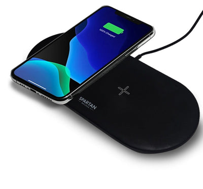Wireless Charger for Apple Watch, Iphone, Airpods in Matte Black Color