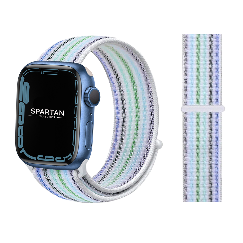 Apple Watch Sport Loop Blue_Pinstripe