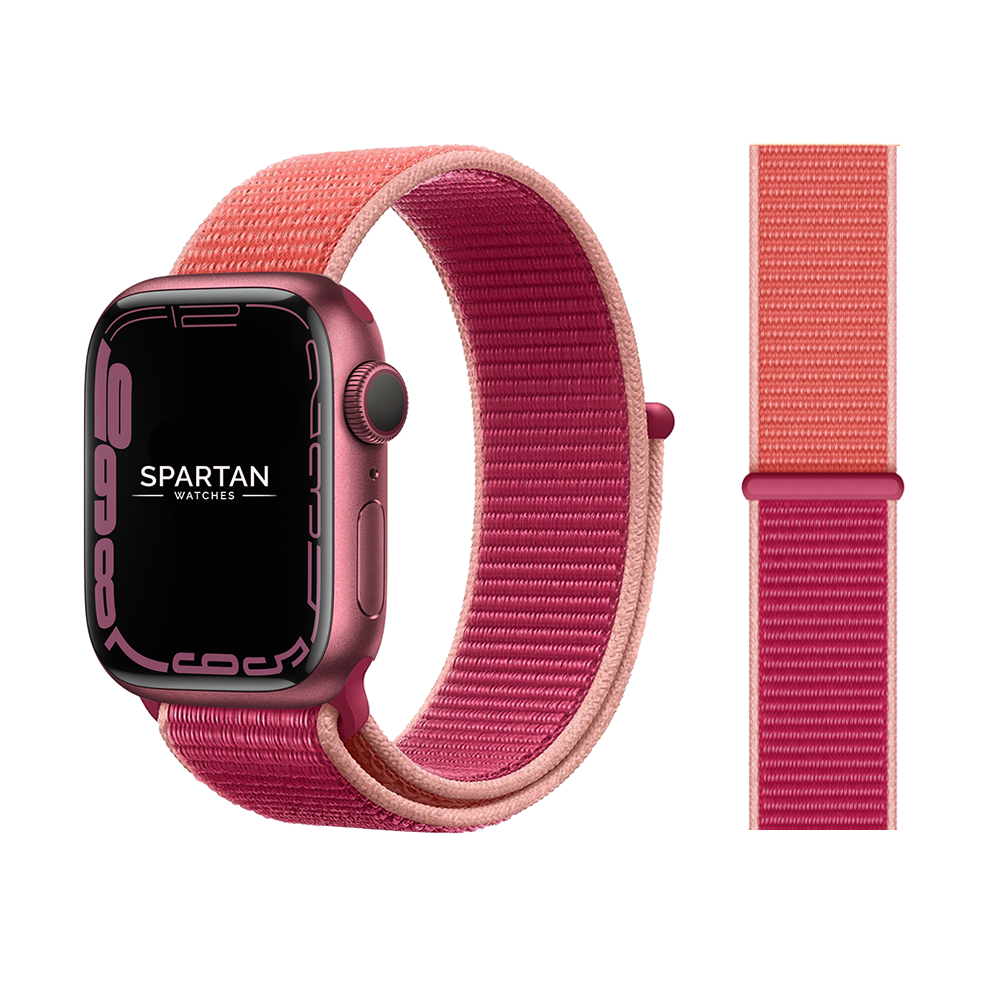 Apple Watch Sport Loop Pomegranate