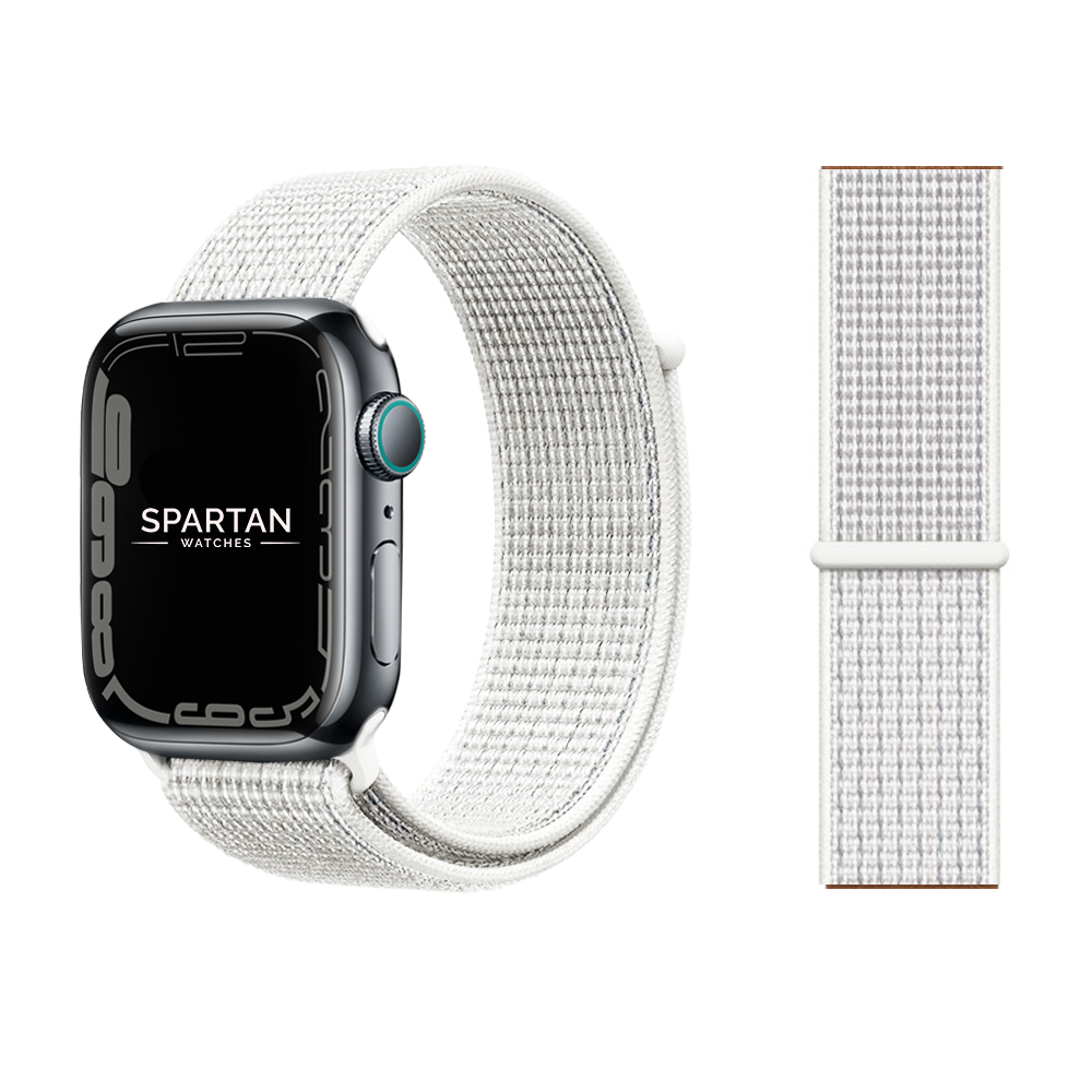 White nike top sport loop